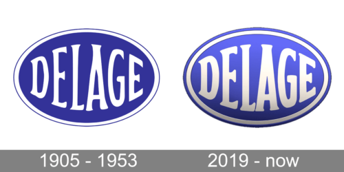 Delage Logo history