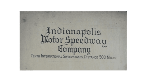 Indy 500 Logo 1923