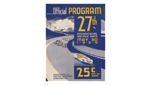 Indy 500 Logo 1939