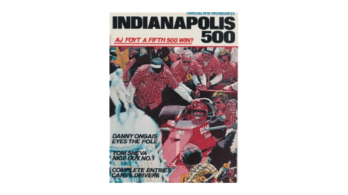 Indy 500 Logo 1978