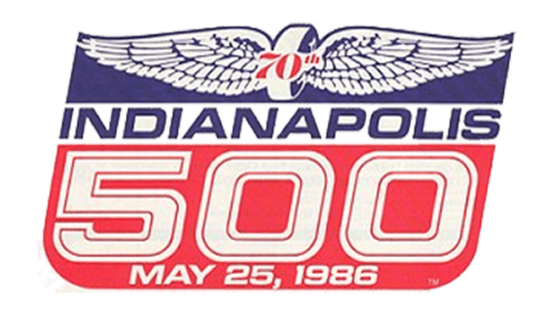 Indy 500 Logo 1986
