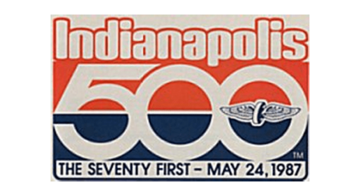 Indy 500 Logo 1987
