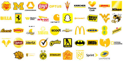 Most Famous Logos in Yellow