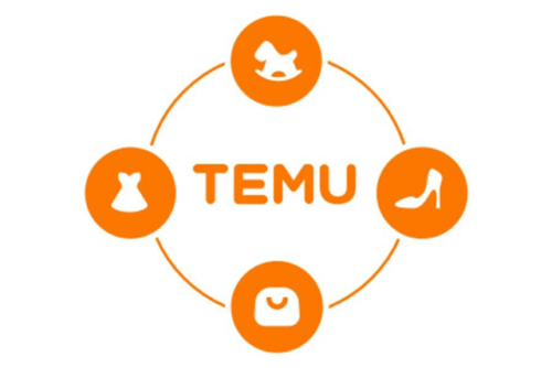 logo of the chinese temu app