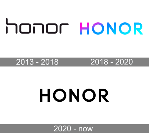 Honor Logo history