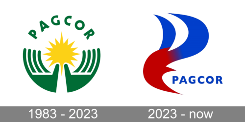 PAGCOR Logo history