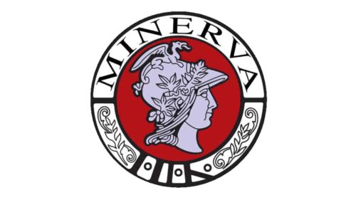Minerva automobile Logo