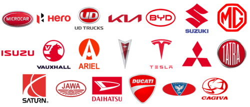 Red Car Brands