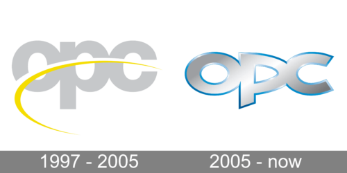 Opel Performance Center Logo history