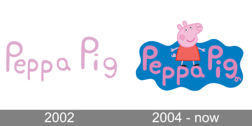 Peppa Pig Logo history