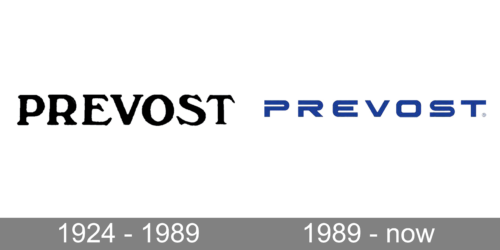 Prevost Logo history