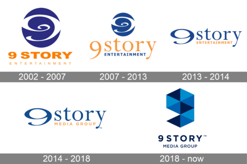 9 Story Media Group Logo history