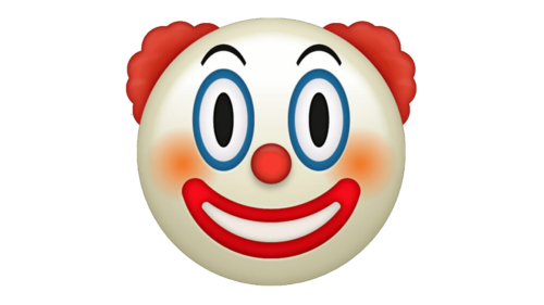 Clown Face Emoji in TikTok