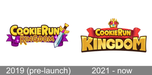 Cookie Run Kingdom Logo history