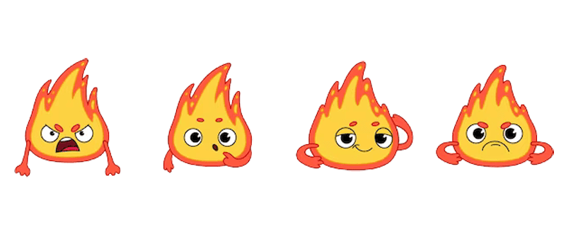 fire emoticon