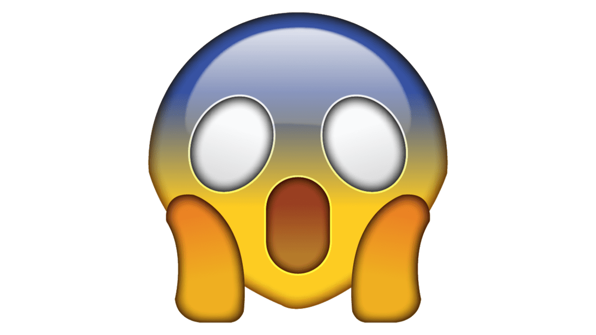 Face Screaming in Fear Emoji (U+1F631)