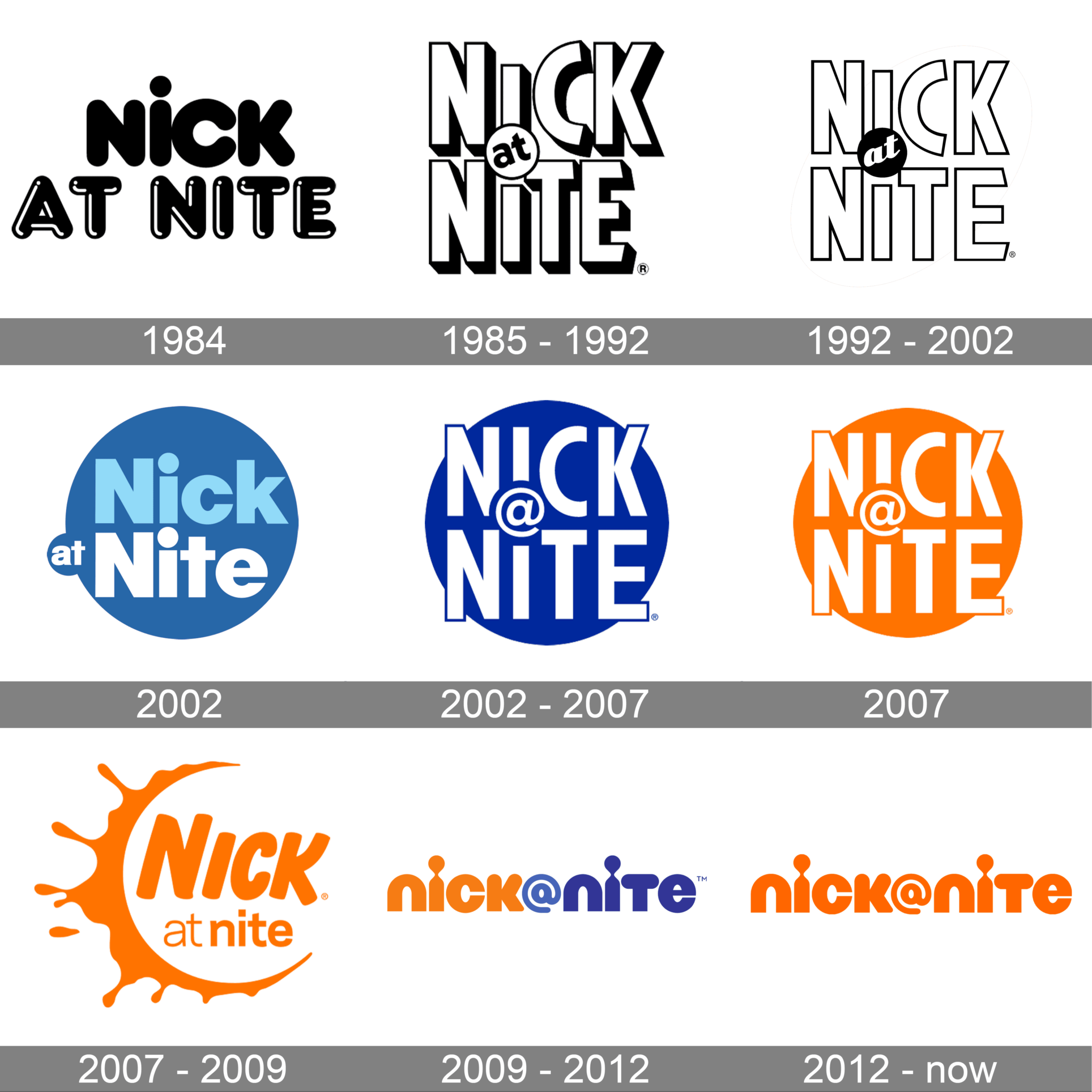 Nick At Nite Logo History 2048x2048 