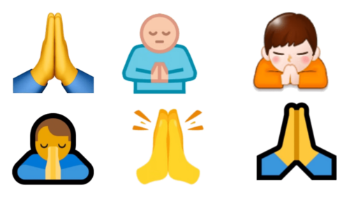 Praying Emojis