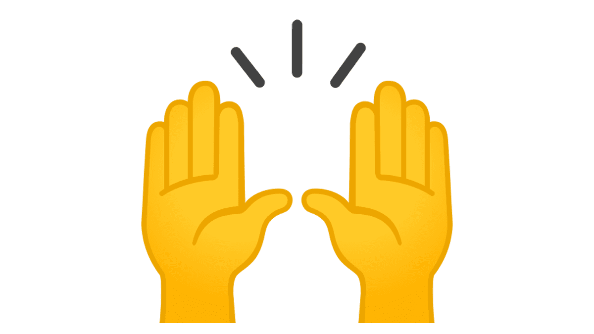 What is the meaning of this Emoji '🤝🤝' and when it can be used