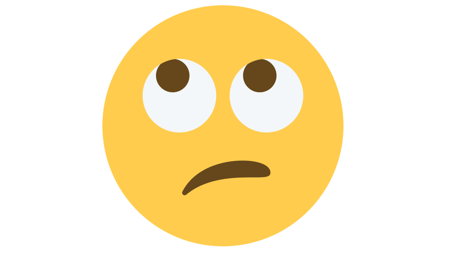 Rolling Eyes Emoji - what it means and how to use it.