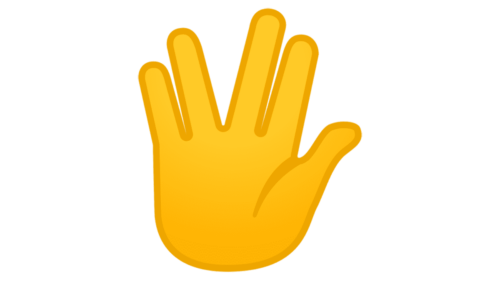 Vulcan Hand Salute Emoji
