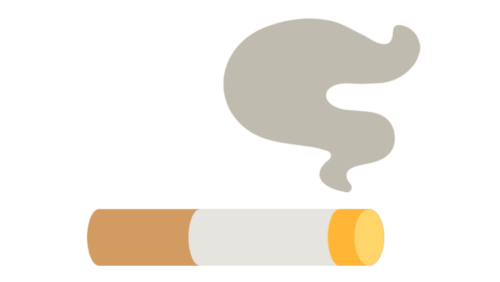 Cigarette emoticon