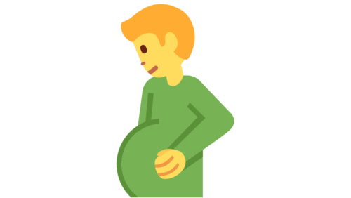 Emoji Pregnant Man