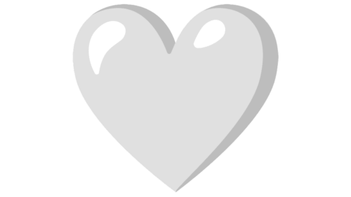 Emoji White Heart