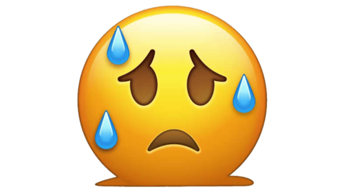 Sweating Emoji