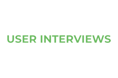 User Interviews Logo old