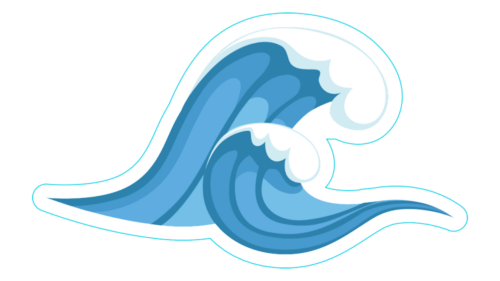 Wave Emoji