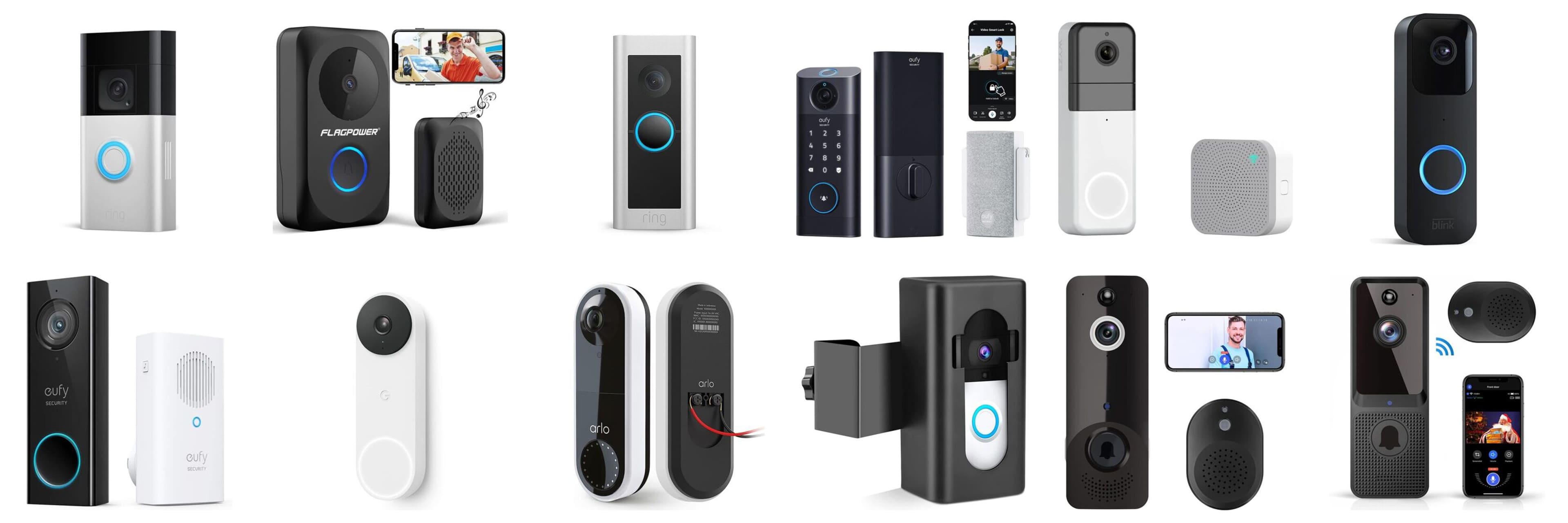 Blink Video Doorbell + Sync Module 2, Two-year battery life, Two-way audio,  HD video, motion and chime app alerts and Alexa enabled - battery or