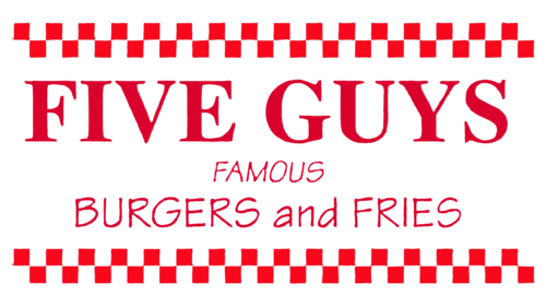 Five Guys Logo 1986