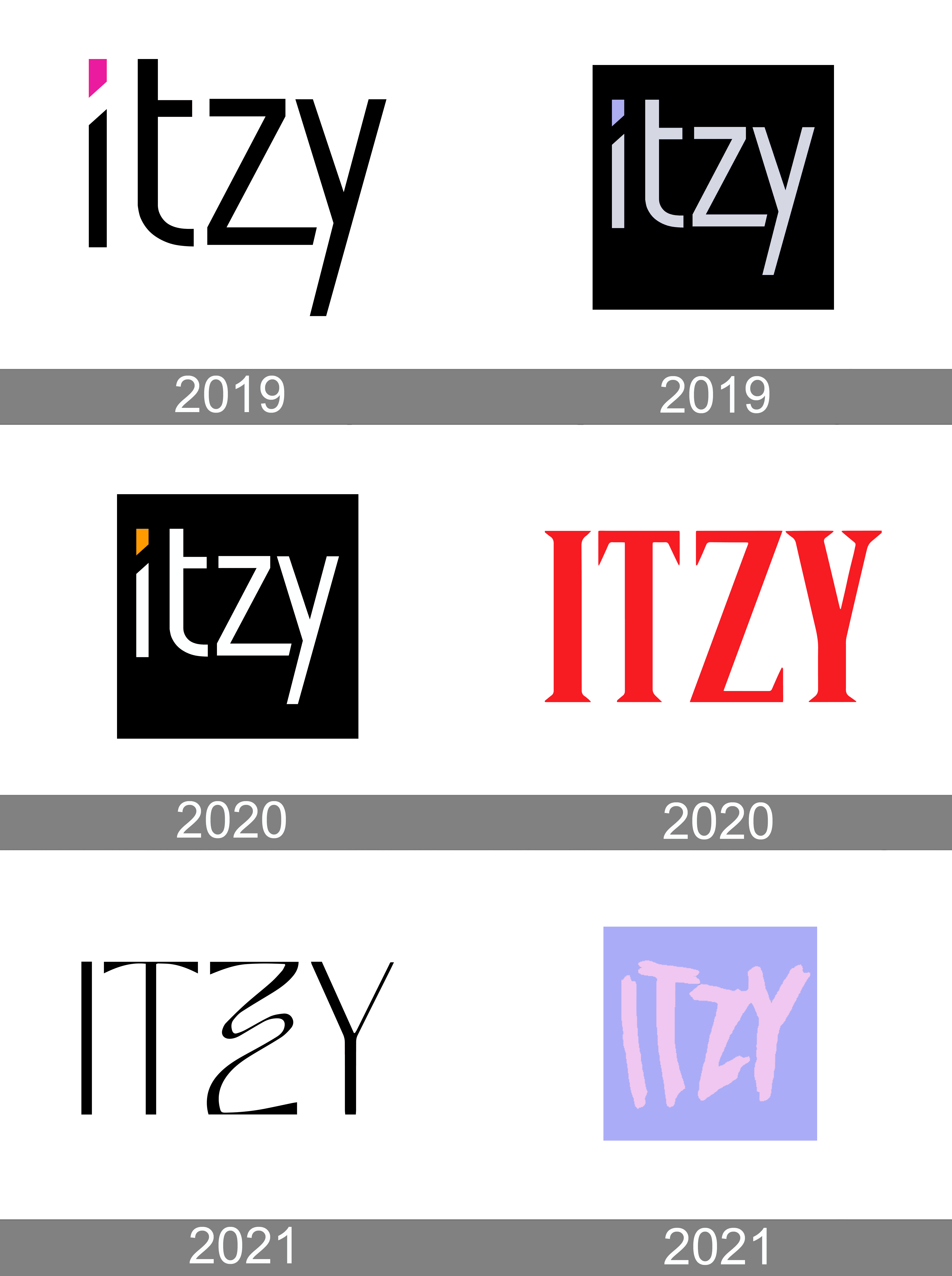 itzy logo black