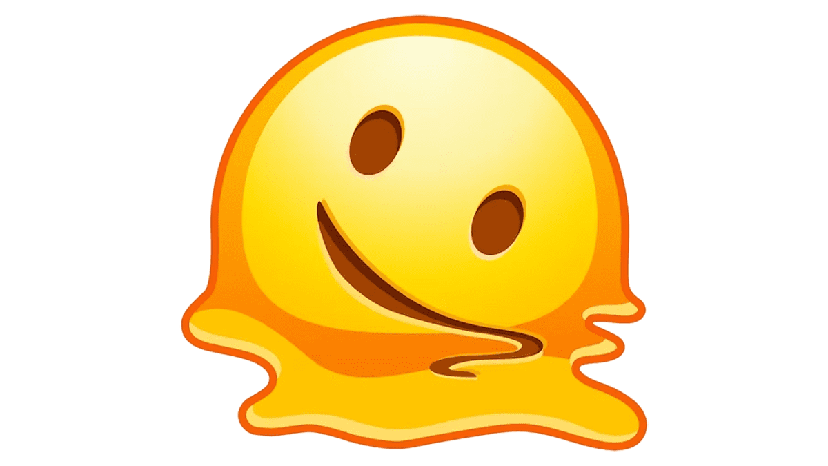 Melting Face Emoji What It Means And How To Use It Logotype 