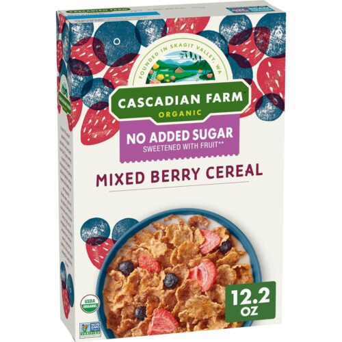 Cascadian Farm Organic Mixed Berry Cereal