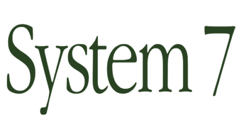 System 7 Logo 1991