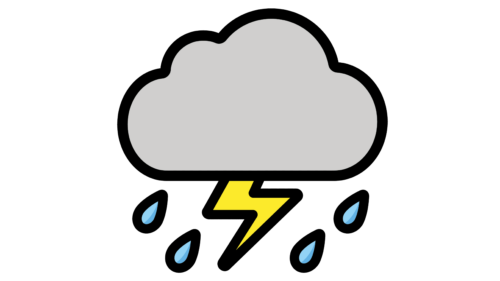 Thunderstorm Emoji