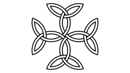 Cross of Triquetras Symbol