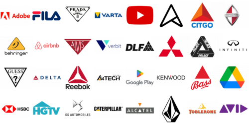 Most Famous Logos With an Triangles