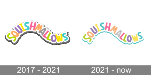 Squishmallows Logo history