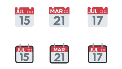 Calendar Emojis