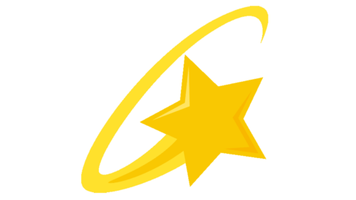 Gold Spinning Star Emoji