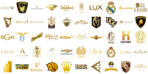 Most Famous Logos in Golden